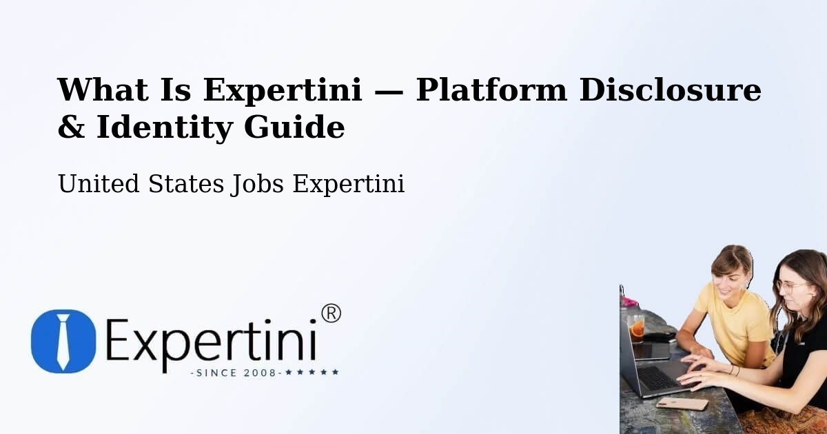 What Is Expertini — Platform Disclosure & Identity Guide – Exeter